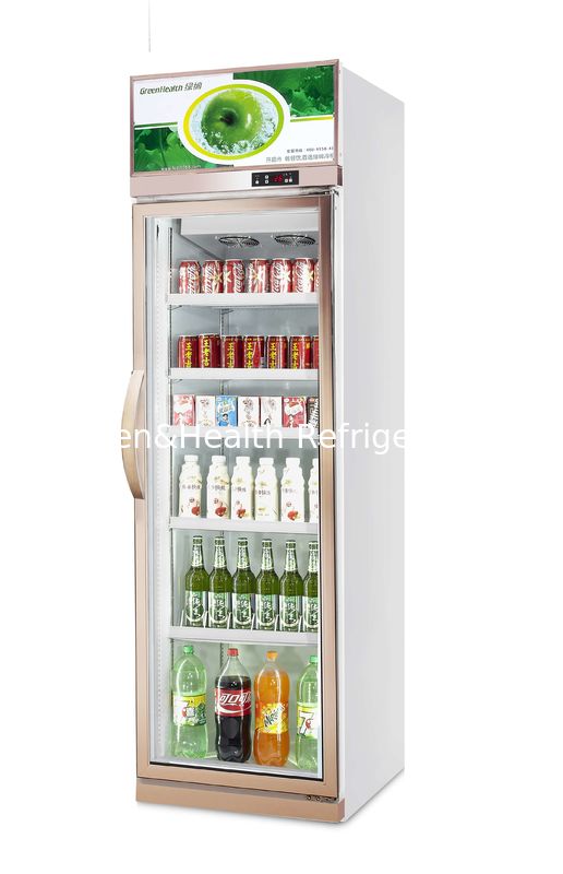 Refrigerador Comercial de Bebidas 480L com Compressor Danfoss e Controle de Temperatura de 0-10°C Geladeira com Porta de Vidro