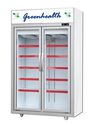 Refrigerador comercial ereto da bebida para bebidas frias/refrigerador exposição de Pepsi com porta de vidro