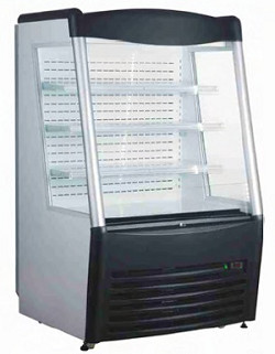 Refrigerador aberto de Multideck da exposição da bebida mini para o tipo refrigerando do fã da loja