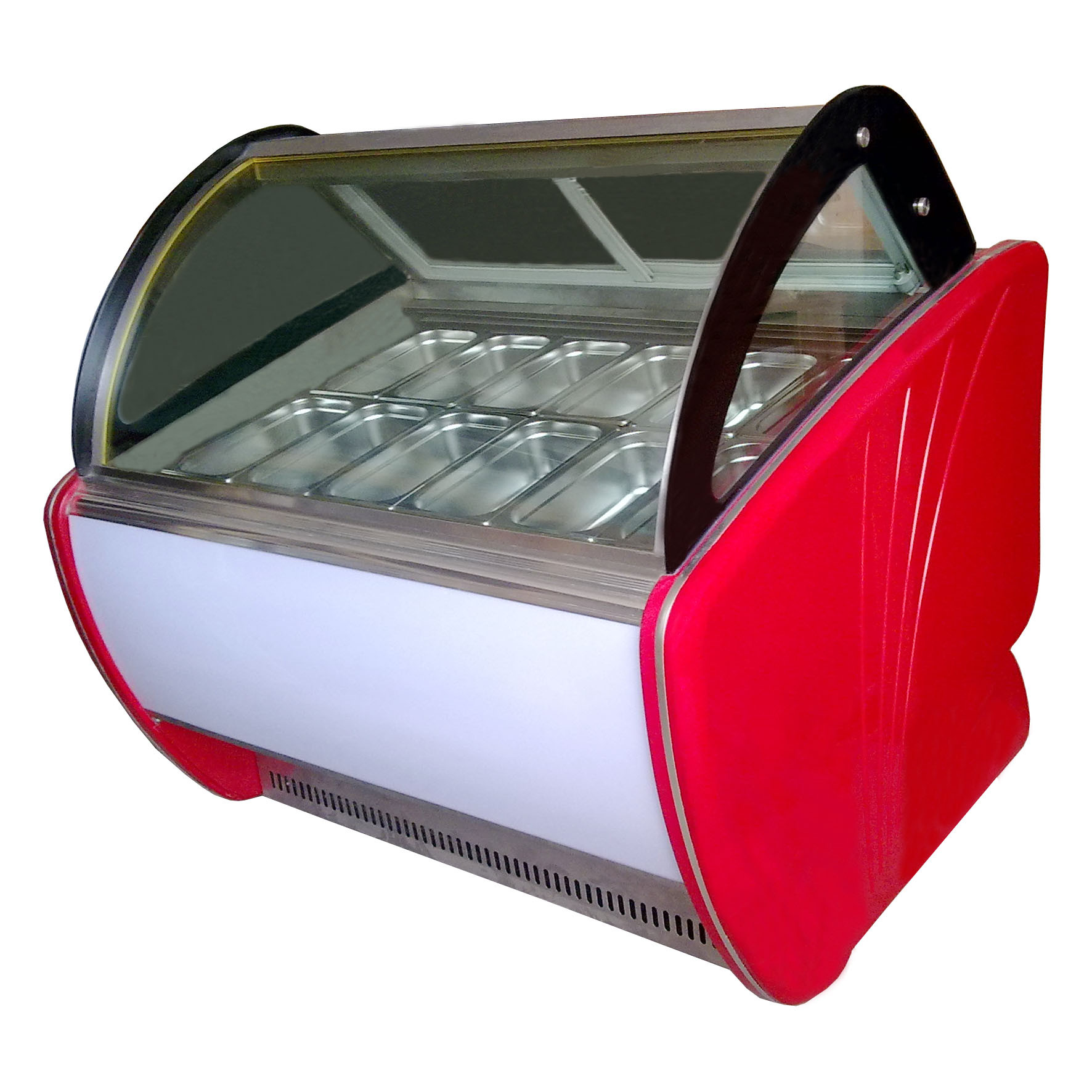 Geladeiras expositoras de sorvete com economia de energia com 20 recipientes -22 - 18 °C OEM
