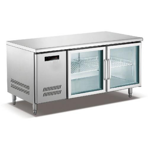 1.8m sob a parte superior lisa do refrigerador livre contrário de Frost com refrigerar de ar da força