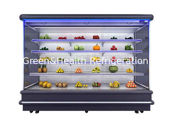 Refrigerar de ar mais frio aberto 2000L de Front Display Beverage Multideck Open