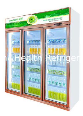 Uns sucos mais frescos da bebida de Price Glass Door do fabricante indicam o refrigerador para desembaçar