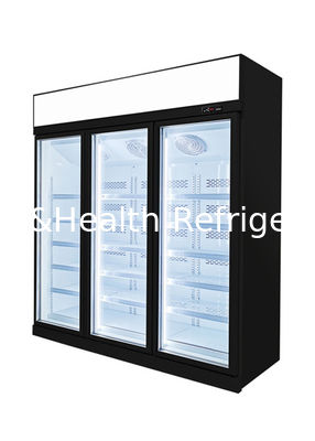 Geladeira vertical comercial personalizável com freezer vertical do fabricante original