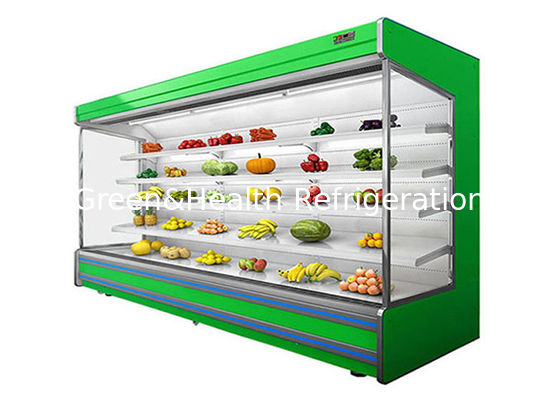 Refrigerador de ar de frutas com compressor split refrigerador de exibição de bebidas
