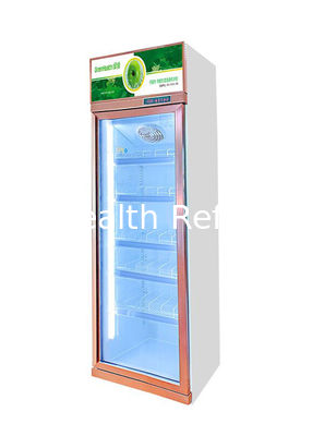 Iluminação LED R22a Expositor de bebidas para restaurante refrigerador com temperatura única