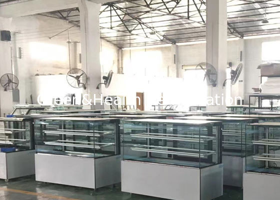 Personalize a mostra refrigerada refrigerador do refrigerador R134a da exposição do bolo da cor