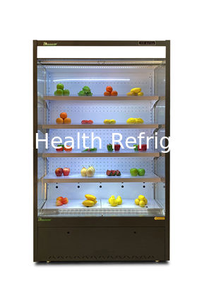 Refrigerador das bebidas dos vegetais de Mini Multideck Open Chiller Fruits