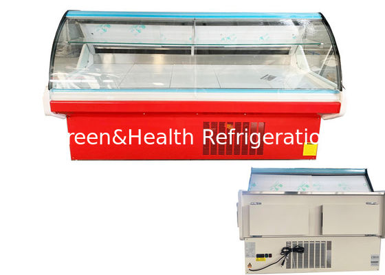 Equipamento de Carniceria Display Meat Cooler R404a Deli Vitrine Refrigerada