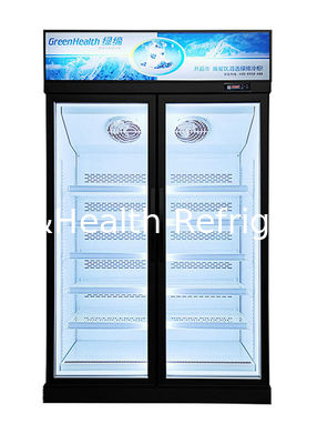 R134a Refrigerador para exibição comercial Refrigerador inverter Refrigerador vertical para bebidas