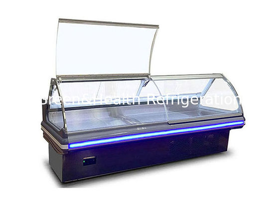 R290 Commercial Deli Display Show Case Equipamento de refrigeração Frigorífico Para Carniceiro