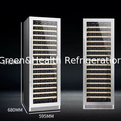 Certificado ETL Frigorífico para vinhos com ventilação a 360° com sistema automático de descongelamento 418L 220V 50HZ