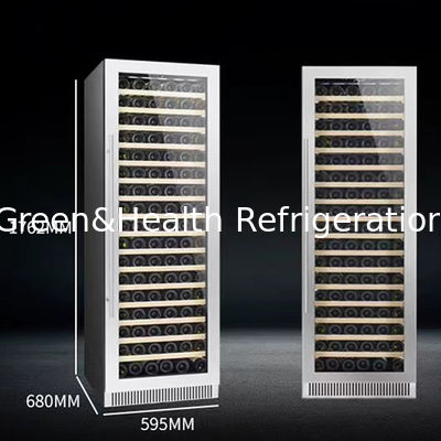 Certificado ETL Chiller de adega de bar personalizado com sistema de refrigeração de ventilador