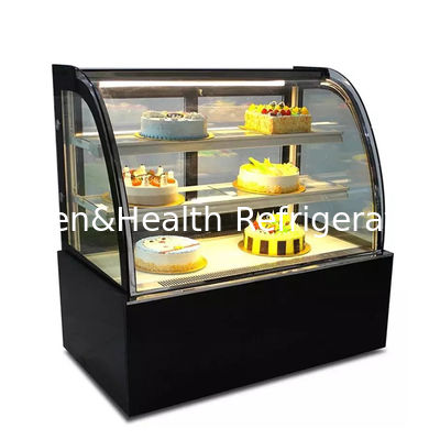 Termostato Digital 2 camadas Decks Cake Display Vitrine para a padaria