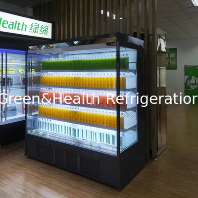 Frigorífico Aberto Multi Deck A solução de refrigeração perfeita para alimentos e bebidas
