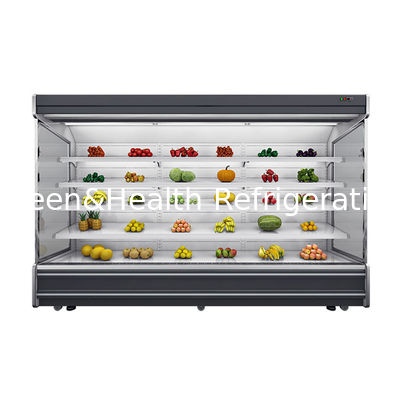Moderno Ventilador Refrigerante Refrigerador Aberto Para Bebidas / Frutas / Vegetais