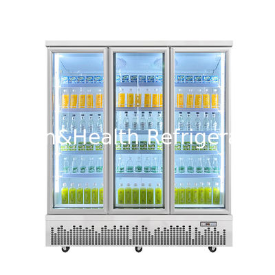 Usar porta de vidro bebidas refrigerador de bebidas para espaços comerciais modernos