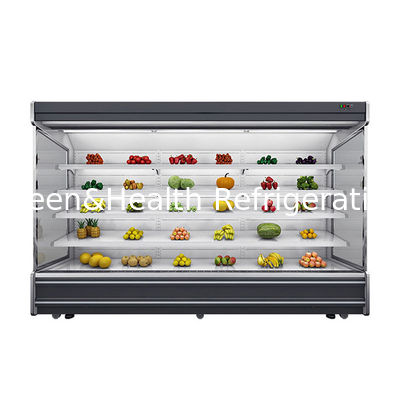 Supermercado Refrigerador de Ar Multideck Chiller de Exposição de Frutas e Vegetais