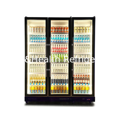 Não Top Light Box 740L CCC Automático descongelamento refrigerador refrigerador bebida e vinho