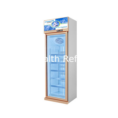 -22°C Freezer comercial de porta única com display vertical com 500L de desempenho estável