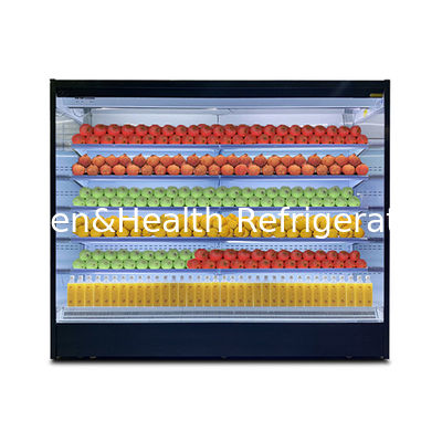 Cabine de cortina de ar de aço inoxidável com sementes de lótus e LED