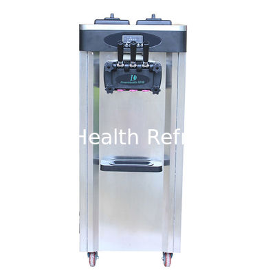 Novo fabricante de sorvetes de aço inoxidável vertical com vários bicos