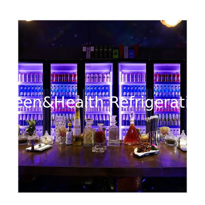 2/3 Portas de várias cores Variáveis Bebidas Bebidas alcoólicas Display Cabinets refrigerados