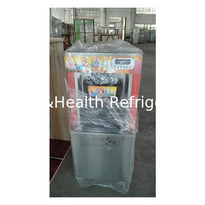 Máquina de gelado comercial vertical com vários bicos, capacidade 100 kg