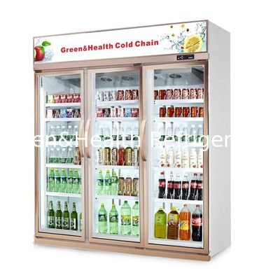 Refrigerador Comercial de Bebidas Porta de Vidro Frigorífico Para Bar, Bebidas Frigorífico Merchandiser