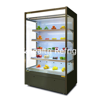 Refrigeradores de estilo aberto para armazenamento/exibição de frutas/vegetais em lojas de conveniência/mini congelador de supermercado
