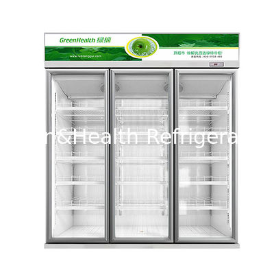 Freezer Expositor Refrigerado para Bebidas/Licores com Unidade Superior Prata