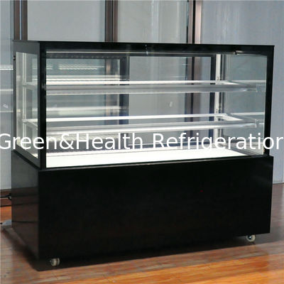 Congelador da exposição do bolo do compresor da boa qualidade refrigerar de ar para a mostra da loja do pão e do coffe